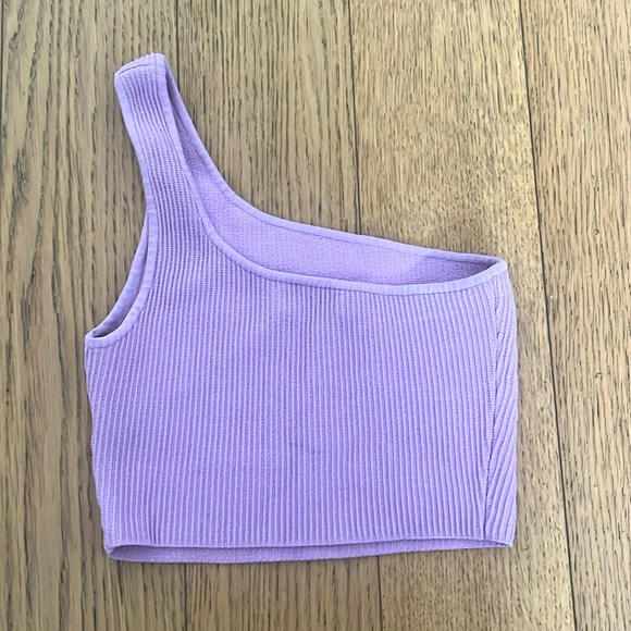 Aritzia babaton sculpted one shoulder top - Picture 3 of 4